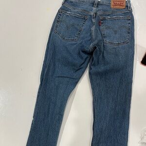 Levi's Womens Denim Straight Jeans